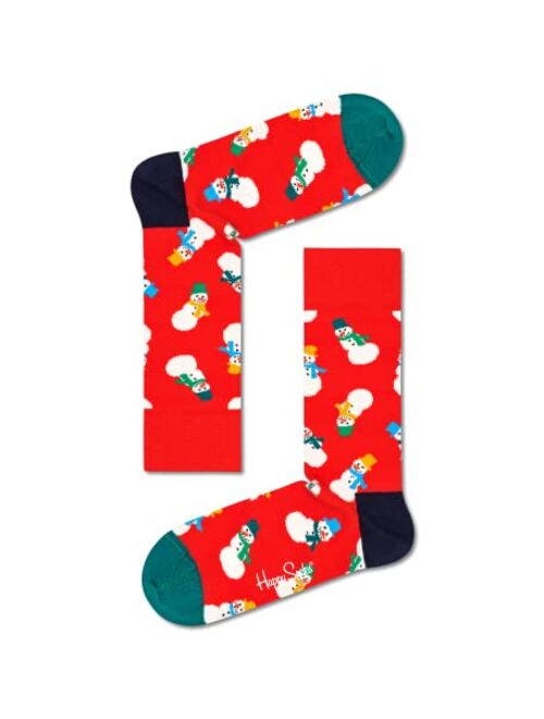 Happy Socks Snowman Set 3 Socks