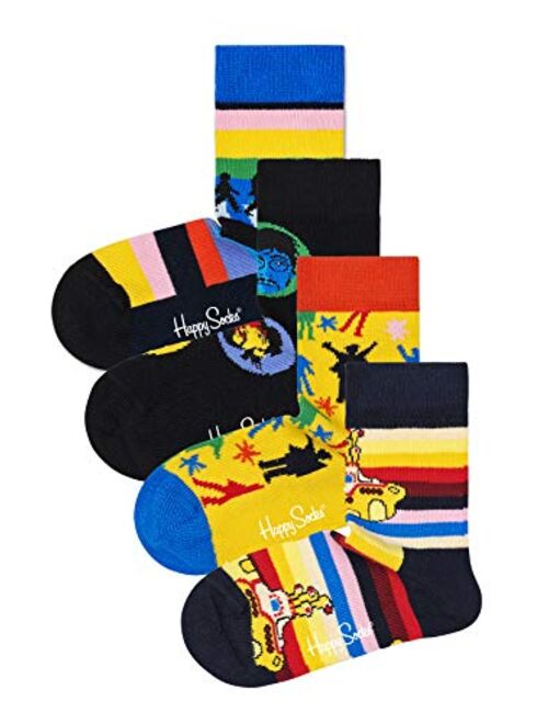 Happy Socks Beatles Kids Gift Box 4-Pack (Toddler)