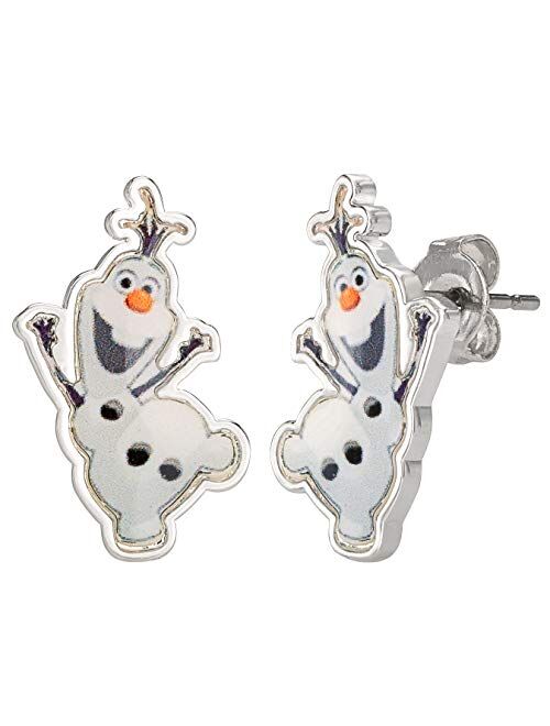 Disney Frozen Fine Silver Plated Stud Earrings