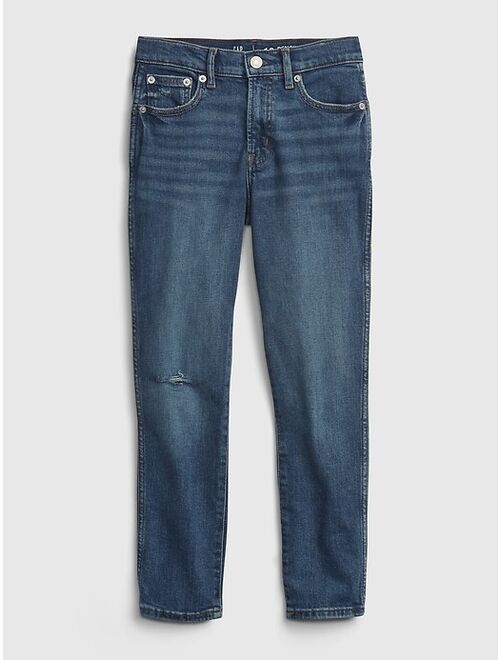 GAP Kids High Rise Pencil Slim Skinny Ankle Jeans with Washwell™