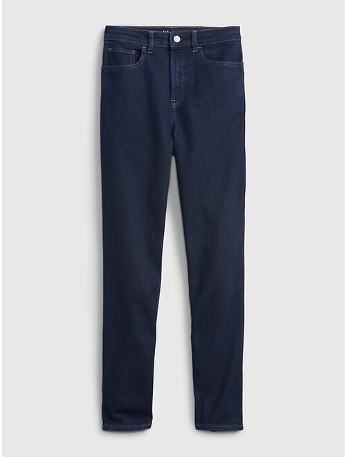 GAP Teen Sky High Rise Skinny Ankle Jeans with Washwell ™