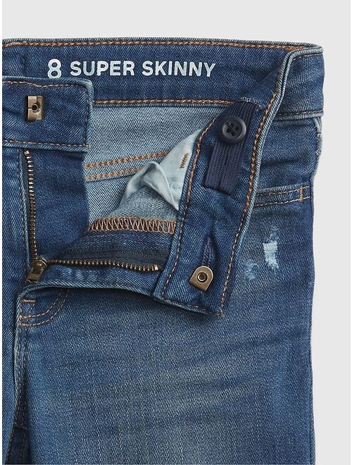 GAP Kids Super Skinny Destructed Jeans with Washwell™