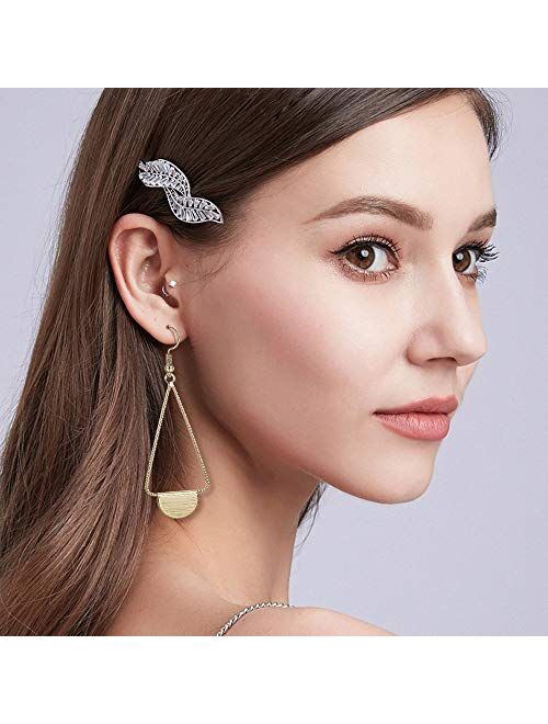 Tamhoo 10/20/26 Pairs Wholesale Earrings Dangling for women Fashion - Teens Girls Womens Dangle Earrings Set with Silver and gold Tone