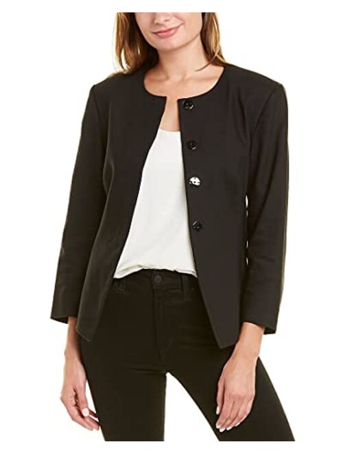 St. John Collection St. John Linen-Blend Jacket