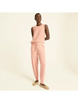 Jogger pant in cashmere