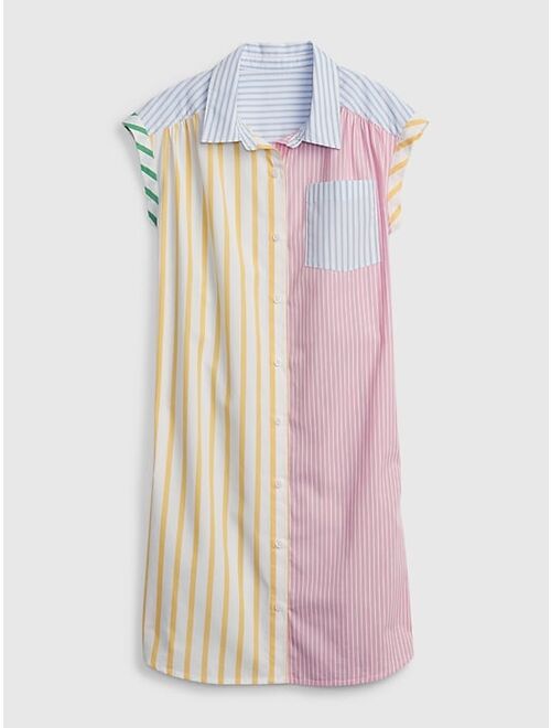 GAP Kids Mix-Stripe Shirt Dress