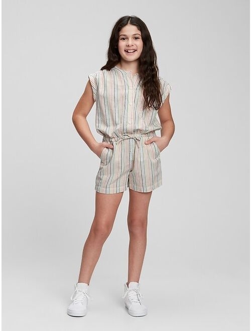 GAP Kids Button-Front Romper