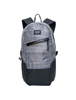 Optimist Backpack Ultra Lightweight Minimalist Daypack, Small Backpack, 10L Backpack (Heather Grey)