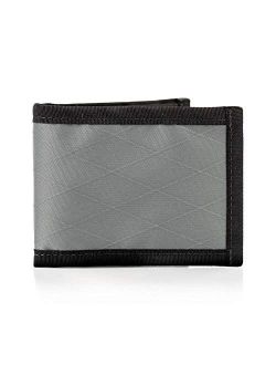 RFID Blocking Vanguard Bifold Wallet Durable Slim Wallet Front Pocket Wallet, Bifold Wallet Made in USA (Grey)