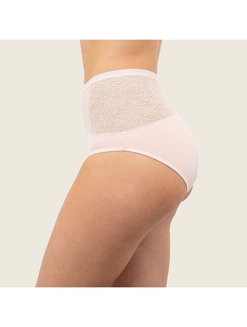 Saalt period and leakproof high-waisted lace brief