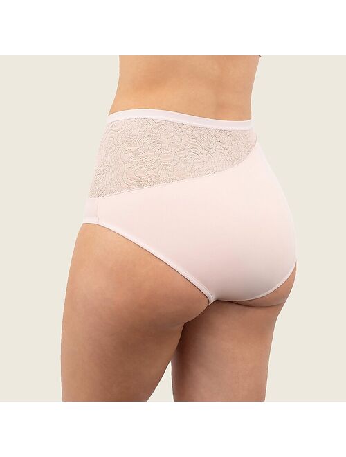 Saalt period and leakproof high-waisted lace brief