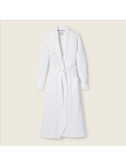 J.Crew Petite Plume™ women's luxe Pima cotton Ophelia robe in jacquard
