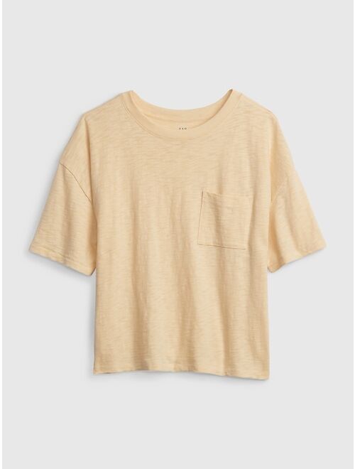 GAP Teen 100% Organic Cotton Pocket T-Shirt