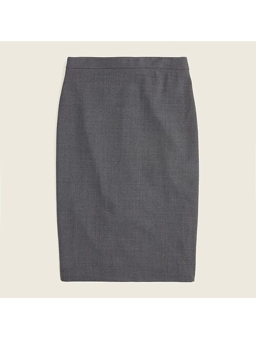 J.Crew No. 2 Pencil® skirt in Italian stretch wool