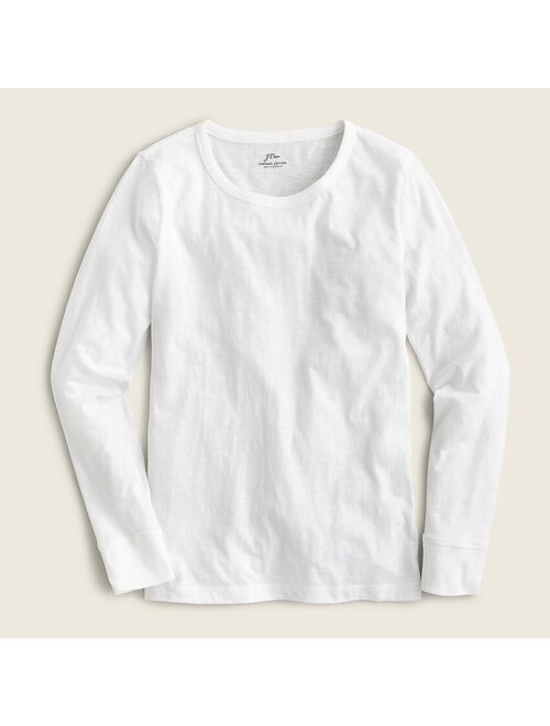 J.Crew Vintage cotton crewneck long-sleeve T-shirt