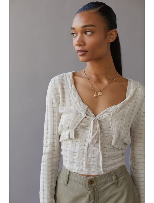 Urban outfitters UO Mimi Tied Cardigan