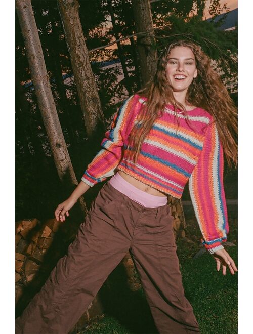 Urban outfitters UO Meadow Mixed Stripe Sweater