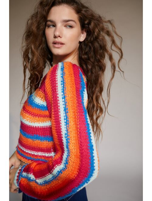 Urban outfitters UO Meadow Mixed Stripe Sweater