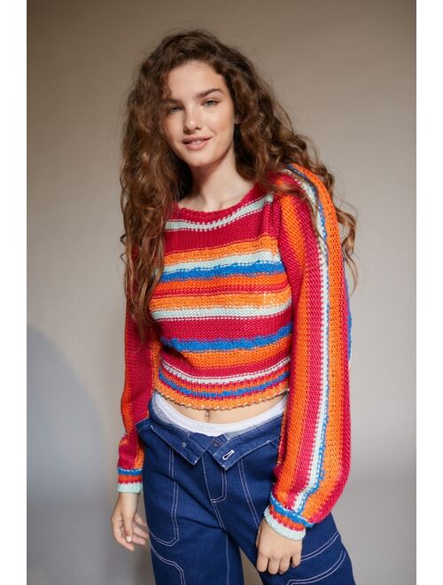 Urban outfitters UO Meadow Mixed Stripe Sweater