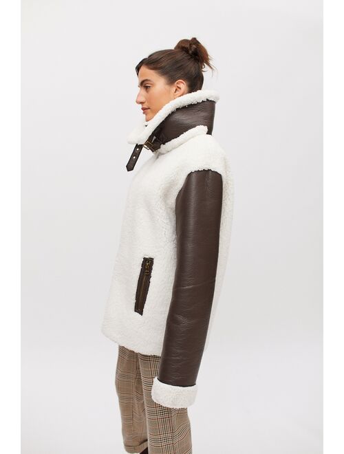 Unreal Fur Symbiosis Faux Leather Jacket