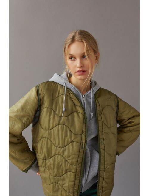 Urban Renewal Recycled Hooded Liner Jacket