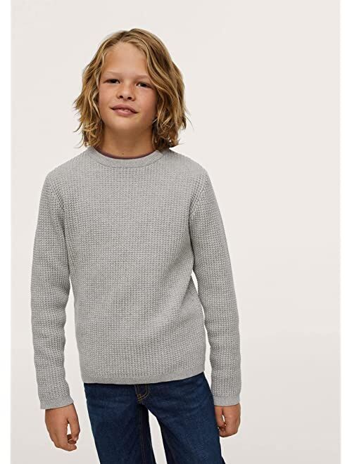 Mango Peter Long Sleeve Sweater (Little Kids/Big Kids)