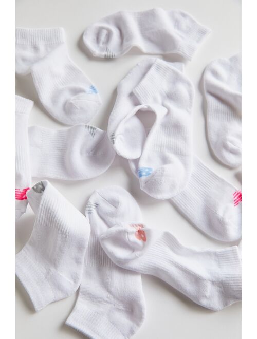 New Balance Performance Cushion Basic Quarter Sock 6-Pack