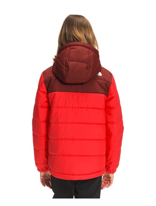 The North Face Big Boys Printed Reversible Mount Chimbo Full Zip Hooded Jacket