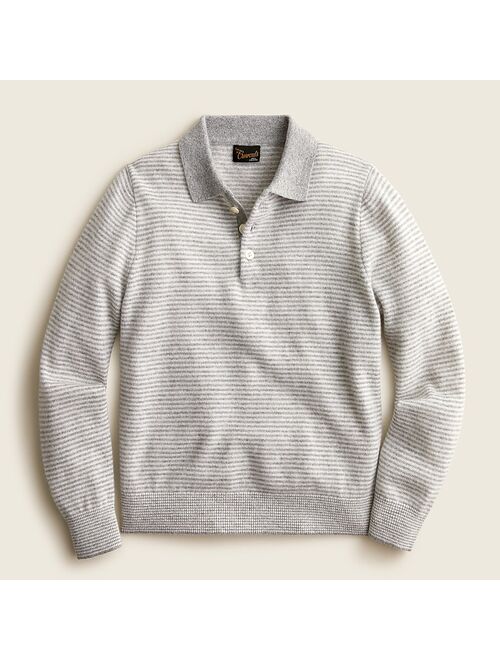 J.Crew Kids' cashmere button-collar pullover sweater