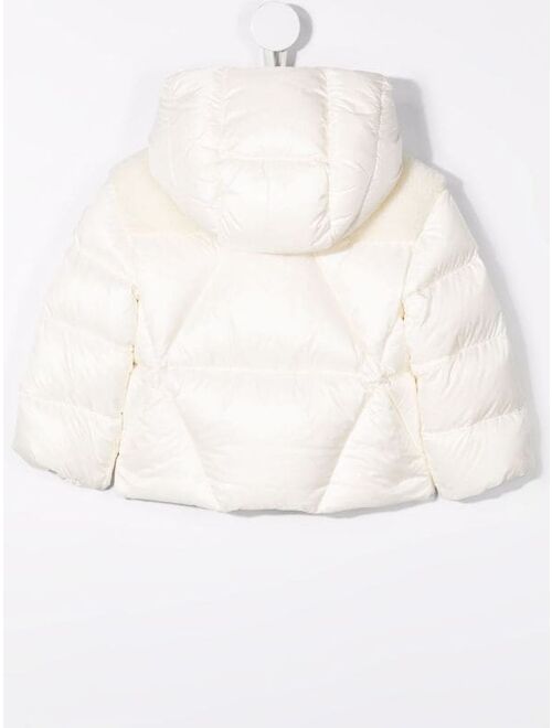 Moncler Enfant hooded padded jacket