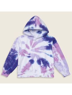 Worthy Threads™ girls' tie-dyed hoodie