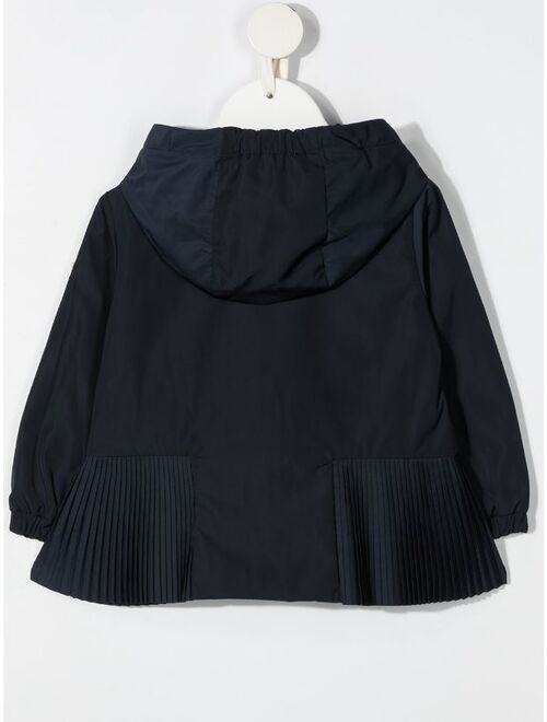 Moncler Enfant logo-patch jacket