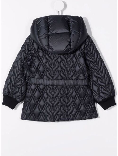 Moncler Enfant quilted padded jacket