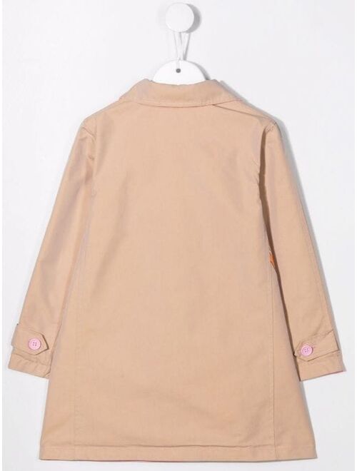 Marc Jacobs reversible purse-print coat