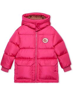 Double G padded down coat