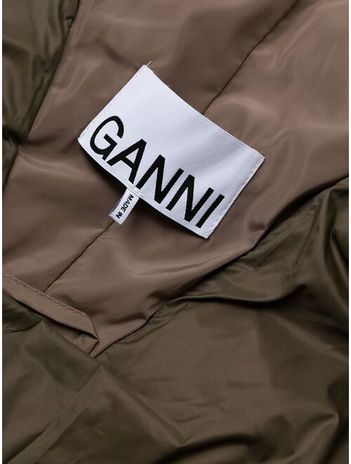 GANNI oversized puffer coat