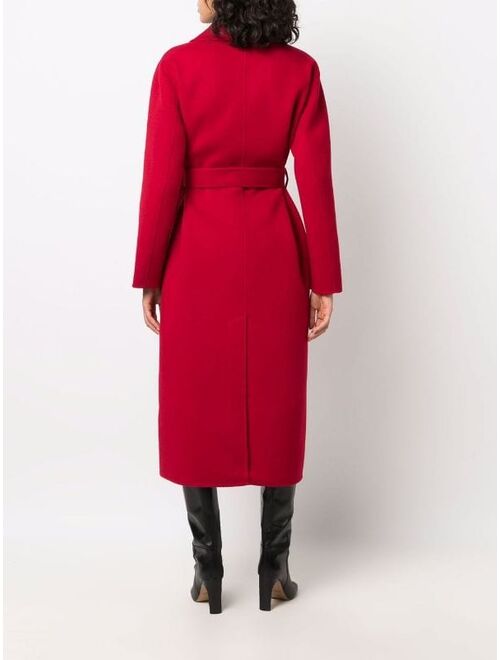 P.A.R.O.S.H. belted mid-length coat