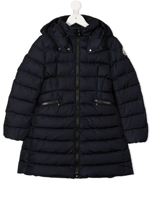 Moncler Enfant hooded padded coat
