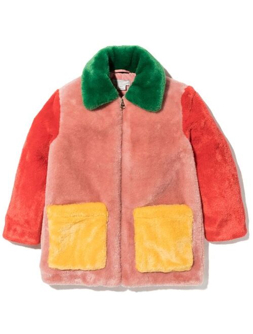Stella McCartney colour-block coat