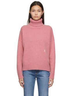 Pink Wool Faith Sweater