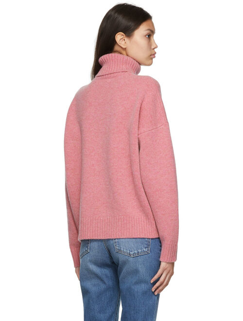 Sporty & Rich Pink Wool Faith Sweater