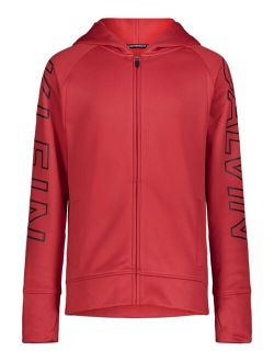 Big Boys Zip Up Logo Hoodie Sweatshirt