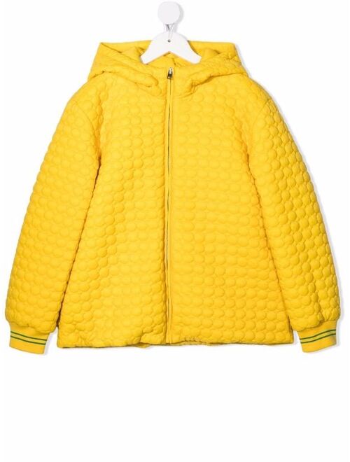 Marni Kids quilted padded jacket