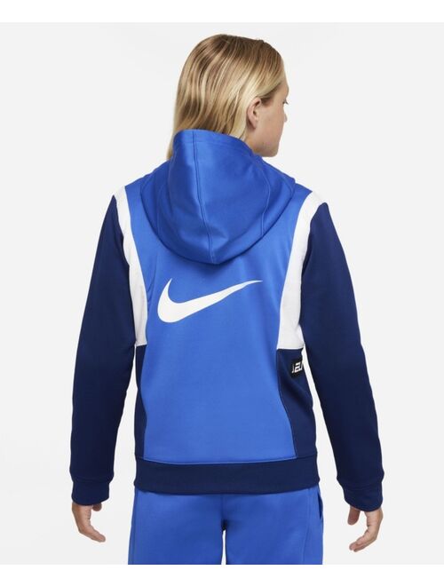 Nike Big Boys Therma-Fit Elite Full-zip Basketball Hoodie