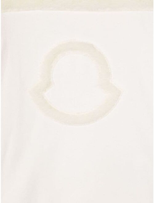 Moncler logo-detail long-sleeved jumper dress