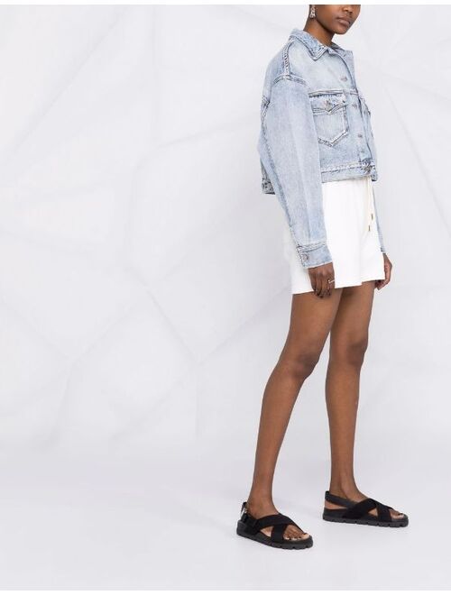 Isabel Marant Étoile Tadia short denim jacket