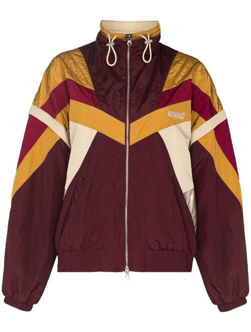 Isabel Marant colour-block zip-up track jacket