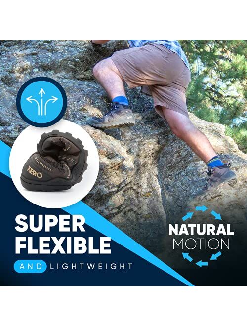 Xero Shoes Men's Xcursion - Zero Drop, Fully Waterproof Hiking Boot