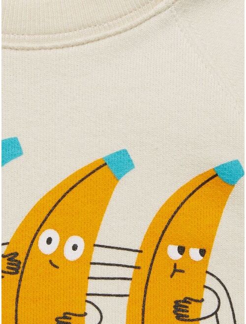 Gucci x Nina Dzyvulska banana-print sweatshirt