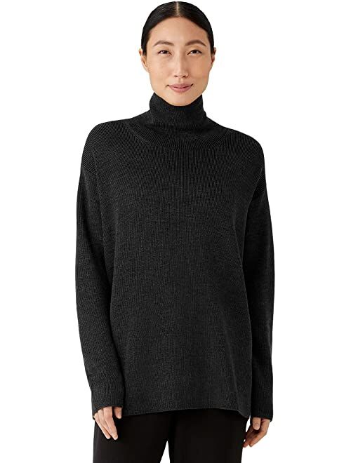Eileen Fisher Turtleneck Sweater in Merino Wool